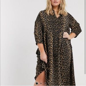 Plus Cheetah dress